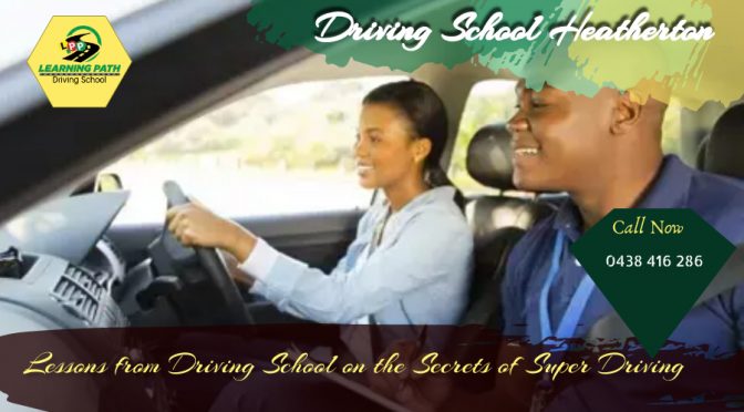 Lessons from Driving School on the Secrets of Super Driving