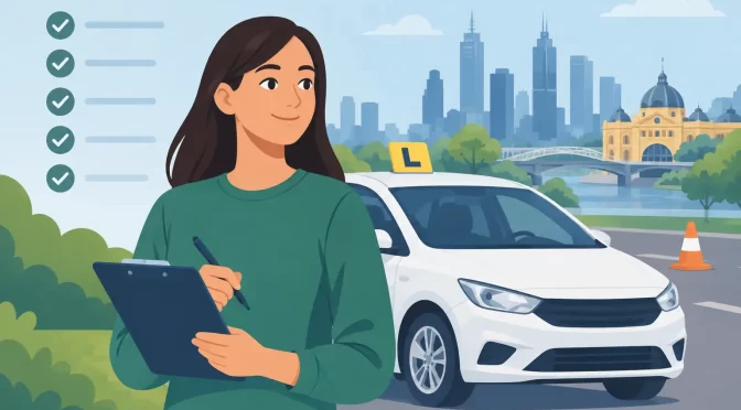 Driving Test Checklist for Victorian Learners