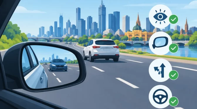 Lane Change Checklist for Safe Melbourne Driving