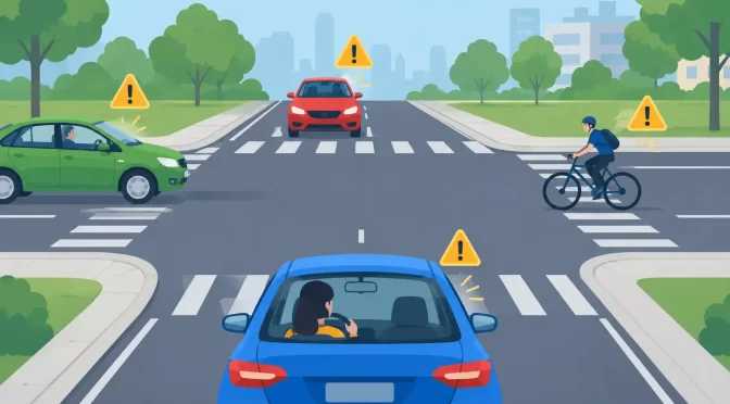 Top Mistakes at Intersections Learners Must Avoid